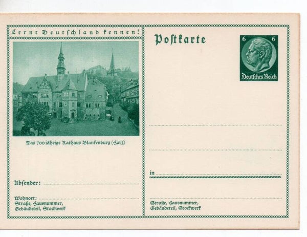 Deutsches Reich Bildpostkarte P232/ 012b ungebraucht/ *