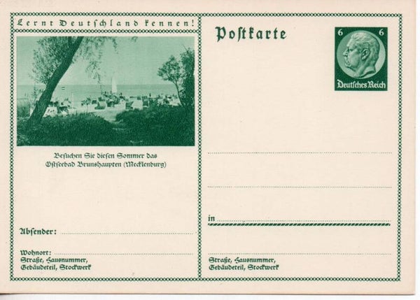 Deutsches Reich Bildpostkarte P232/ 022 ungebraucht *