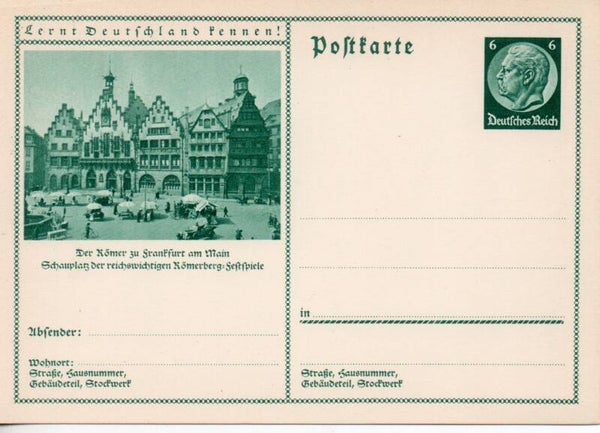 Deutsches Reich Bildpostkarte P232/ 035 ungebraucht/ *