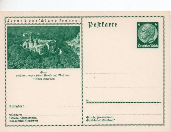 Deutsches Reich Bildpostkarte P232/ 038 ungebraucht/ *