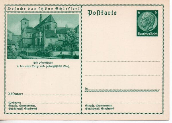 Deutsches Reich Bildpostkarte P232/ 039 ungebraucht/ *