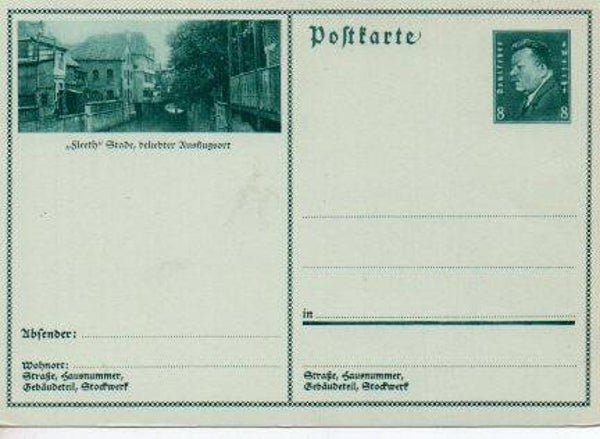 Deutsches Reich Bildpostkarte P191/ 034 ungebraucht/ *