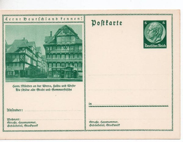 Deutsches Reich Bildpostkarte P232/ 050 ungebraucht/ *