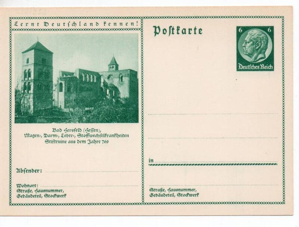 Deutsches Reich Bildpostkarte P232/ 052 ungebraucht/ *