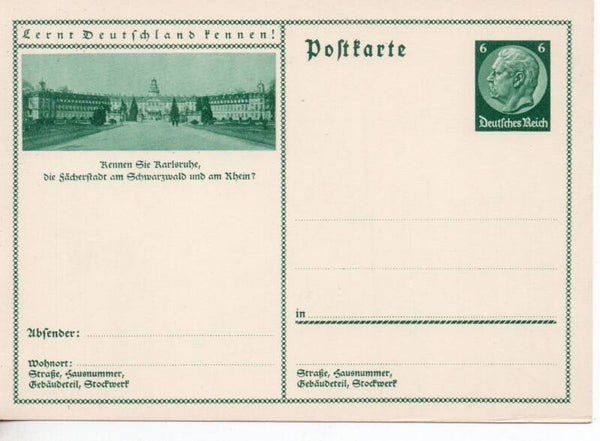 Deutsches Reich Bildpostkarte P232/ 059 ungebraucht/ *