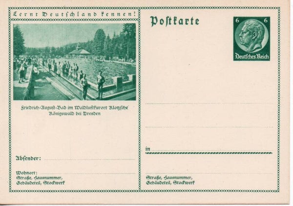 Deutsches Reich Bildpostkarte P232/ 062 ungebraucht/ *