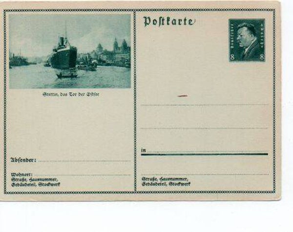 Deutsches Reich Bildpostkarte P191/ 036 ungebraucht/ *