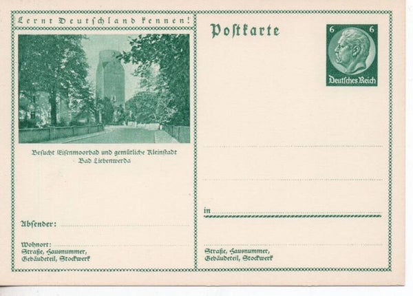 Deutsches Reich Bildpostkarte P232/ 075b ungebraucht/ *