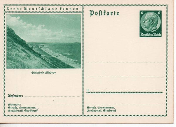 Deutsches Reich Bildpostkarte P232/ 084 ungebraucht/ *
