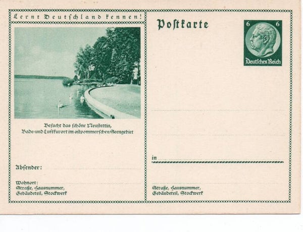 Deutsches Reich Bildpostkarte P232/ 087 ungebraucht/ *