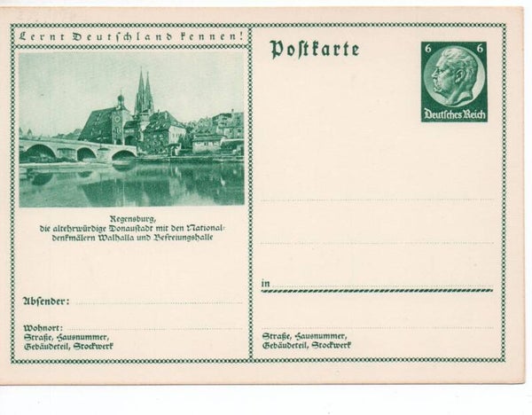 Deutsches Reich Bildpostkarte P232/ 096 ungebraucht/ *