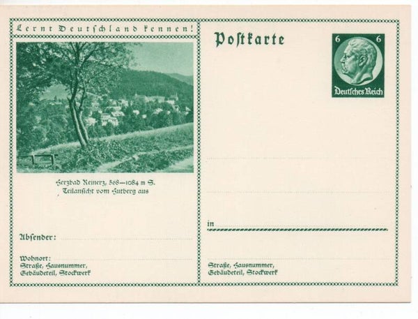 Deutsches Reich Bildpostkarte P232/ 098 ungebraucht/ *
