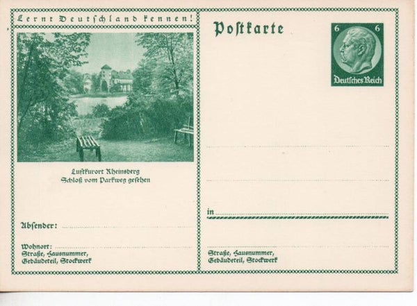 Deutsches Reich Bildpostkarte P232/ 0100 ungebraucht/ *