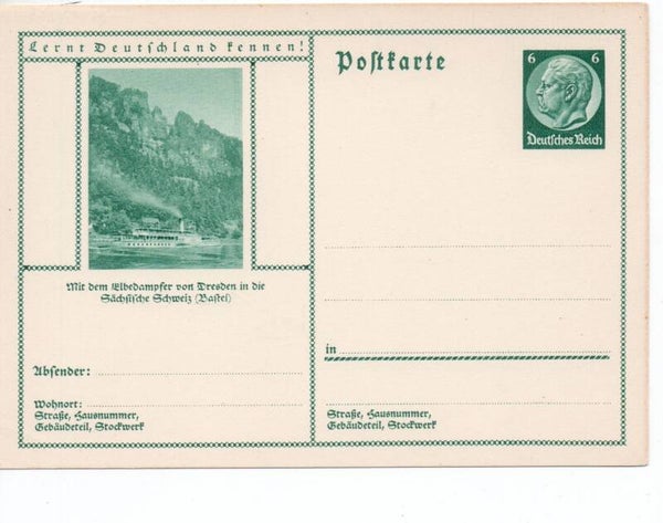 Deutsches Reich Bildpostkarte P232/ 0103 ungebraucht/ *