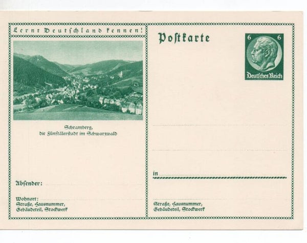 Deutsches Reich Bildpostkarte P232/ 0109 ungebraucht *