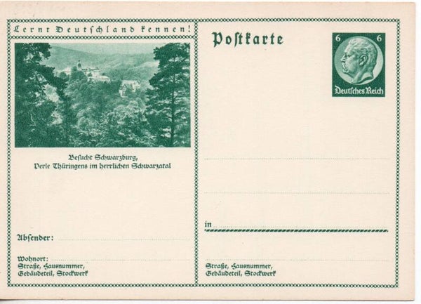 Deutsches Reich Bildpostkarte P232/ 0111 ungebraucht *