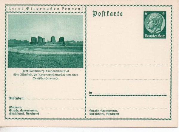 Deutsches Reich Bildpostkarte P232/ 0120 ungebraucht *