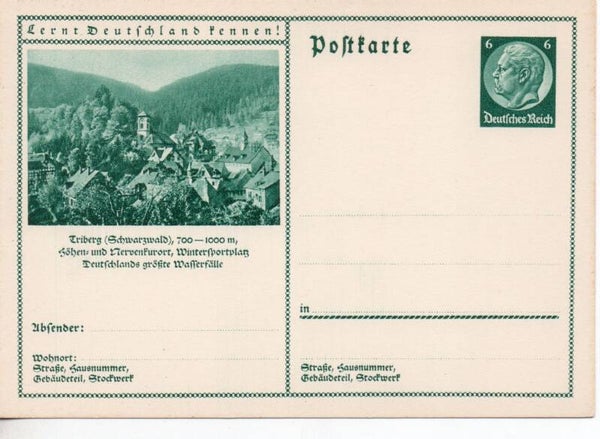 Deutsches Reich Bildpostkarte P232/ 0122 ungebraucht *