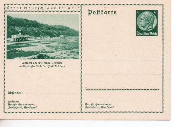 Deutsches Reich Bildpostkarte P232/ 0124 ungebraucht *