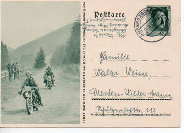 Deutsches Reich Bildpostkarte P264/ 05 gelaufen/ o