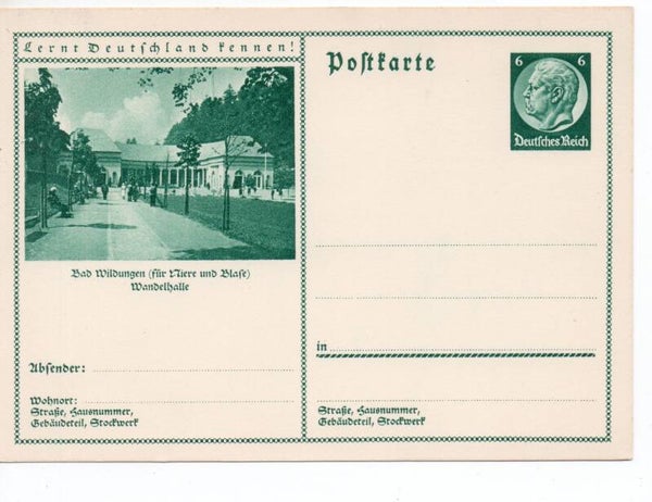 Deutsches Reich Bildpostkarte P232/ 0140 ungebraucht *