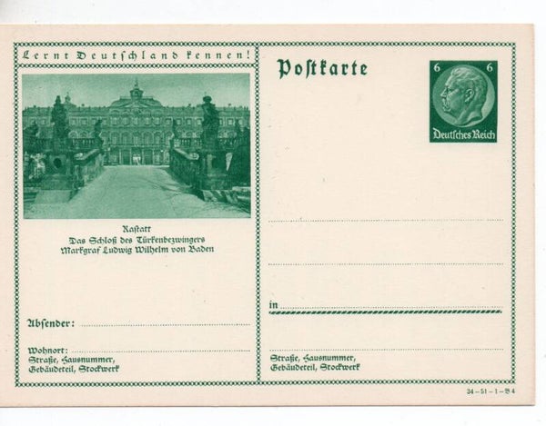 Deutsches Reich Bildpostkarte P233/ 34-51-1-B4 ungebraucht/ *