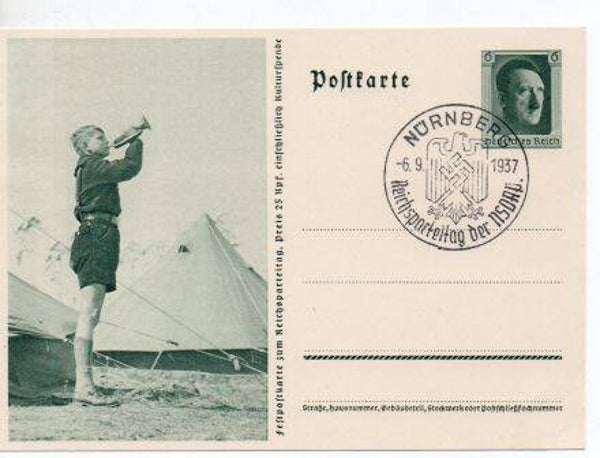 Deutsches Reich Bildpostkarte P264/ 07 mit SST gestempelt/ o