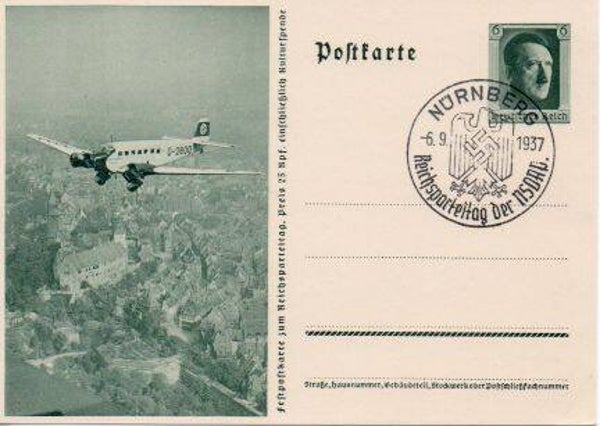 Deutsches Reich Bildpostkarte P264/ 08 mit SST gestempelt/ o