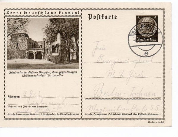 Deutsches Reich Bildpostkarte P236/ 39-144-1-B6 gelaufen/ o
