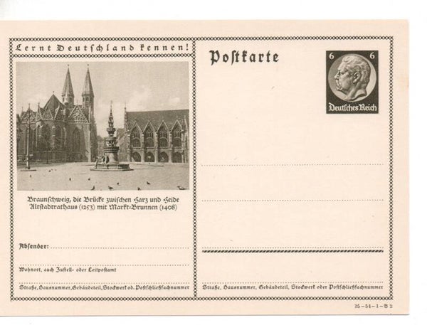Deutsches Reich Bildpostkarte P236/ 35-54-1-B2 ungebraucht/ *