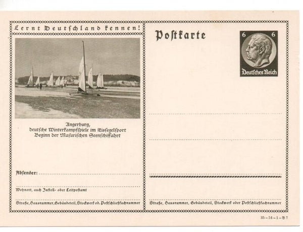 Deutsches Reich Bildpostkarte P236/ 35-54-1-B7 ungebraucht/ *