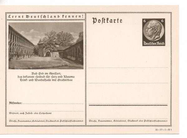 Deutsches Reich Bildpostkarte P236/ 35-57-1-B4 ungebraucht/ *