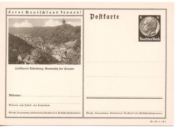 Deutsches Reich Bildpostkarte P236/ 35-58-1-B5 ungebraucht/ *