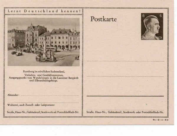 Deutsches Reich Bildpostkarte P305/ 41-2-1-B2 ungebraucht/ *