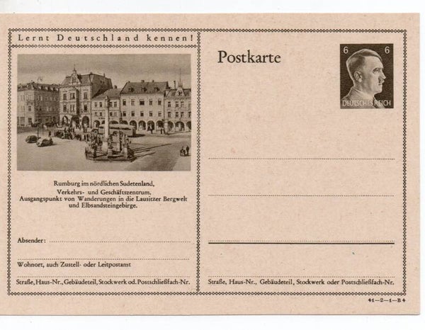 Deutsches Reich Bildpostkarte P305/ 41-2-1-B4 ungebraucht/ *