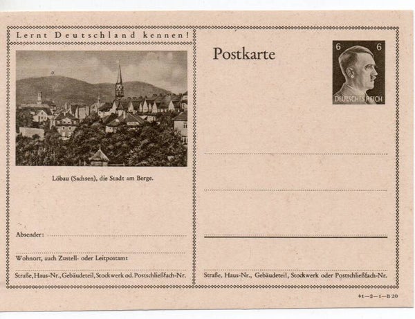 Deutsches Reich Bildpostkarte P305/ 41-2-1-B20 ungebraucht/ *
