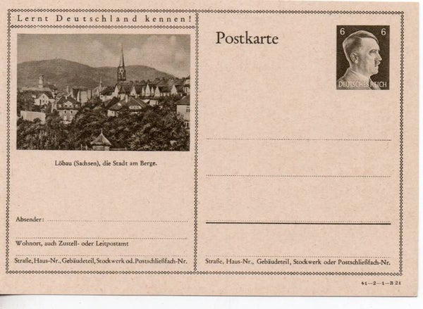 Deutsches Reich Bildpostkarte P305/ 41-2-1-B21 ungebraucht/ *