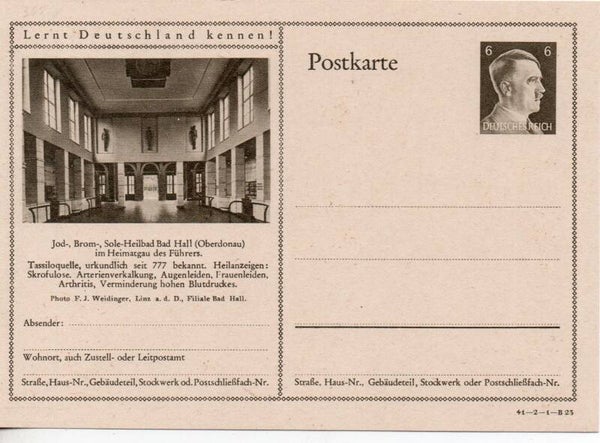 Deutsches Reich Bildpostkarte P305/ 41-2-1-B23 ungebraucht/ *