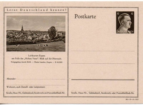 Deutsches Reich Bildpostkarte P305/ 41-3-1-B2 ungebraucht/ *