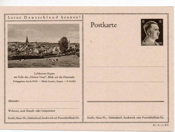 Deutsches Reich Bildpostkarte P305/ 41-3-1-B3 ungebraucht/ *