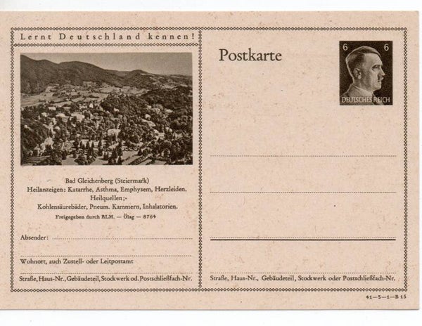 Deutsches Reich Bildpostkarte P305/ 41-3-1-B15 ungebraucht/ *