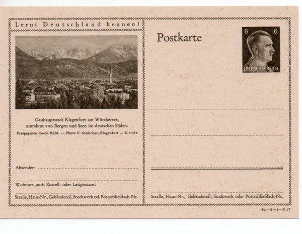 Deutsches Reich Bildpostkarte P305/ 41-3-1-B17 ungebraucht/ *