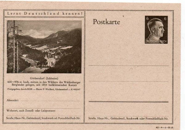 Deutsches Reich Bildpostkarte P305/ 41-4-1-B13 ungebraucht/ *