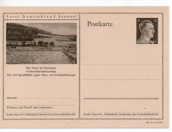 Deutsches Reich Bildpostkarte P305/ 42-5-1-B10 ungebraucht/ *