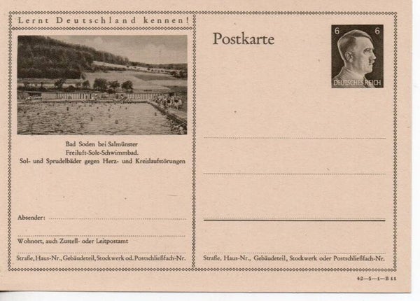 Deutsches Reich Bildpostkarte P305/ 42-5-1-B11 ungebraucht/ *