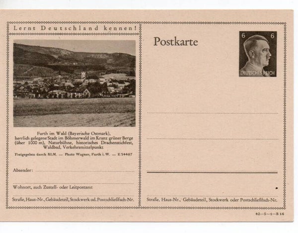 Deutsches Reich Bildpostkarte P305/ 42-5-1-B16 ungebraucht/ *