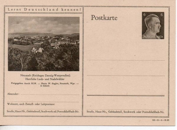 Deutsches Reich Bildpostkarte P305/ 42-5-1-B23 ungebraucht/ *