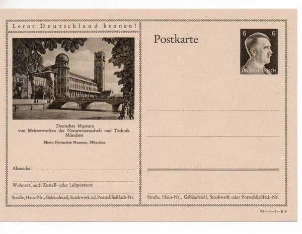 Deutsches Reich Bildpostkarte P305/ 42-6-1-B8 ungebraucht/ *