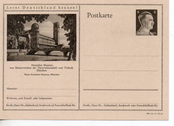 Deutsches Reich Bildpostkarte P305/ 42-6-1-B11 ungebraucht/ *