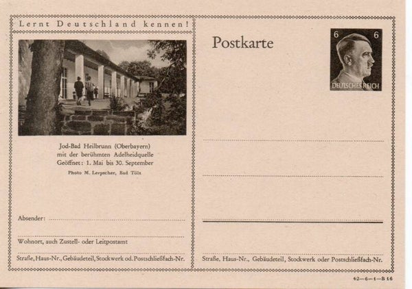 Deutsches Reich Bildpostkarte P305/ 42-6-1-B16 ungebraucht/ *